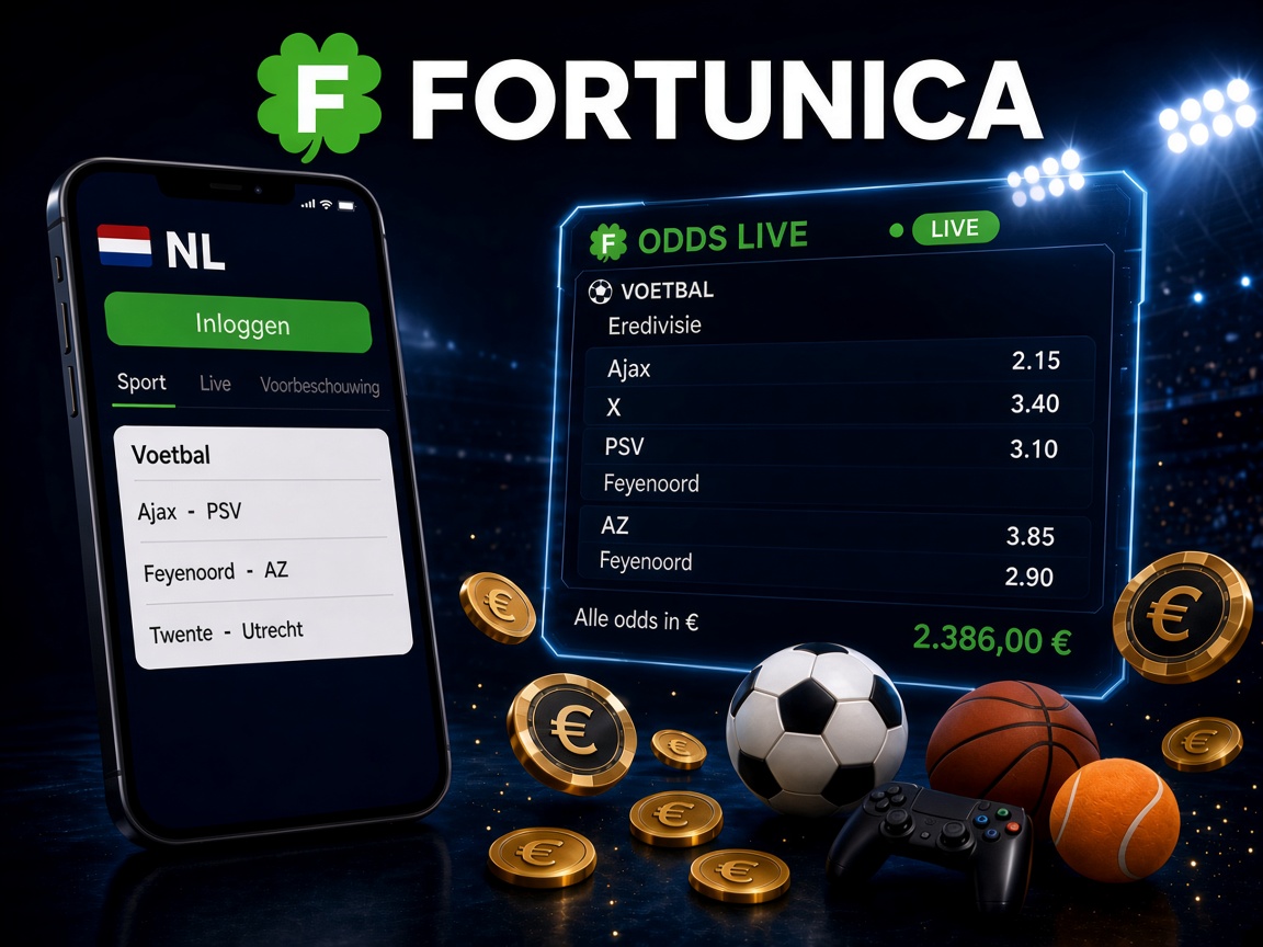 Sportweddenschappen bij Fortunica